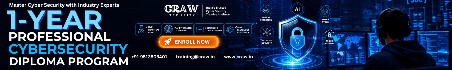 1 Year Diploma in Cyber Security